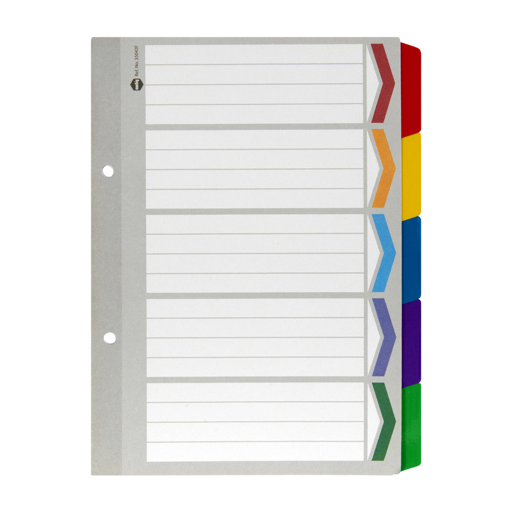 35042f-marbig-5-tab-coloured-a5-ring-binder-plastic-divider-organiser