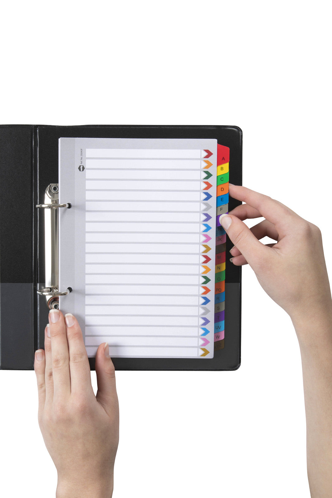 35043f-marbig-a-z-tab-coloured-a5-ring-binder-plastic-divider-organiser
