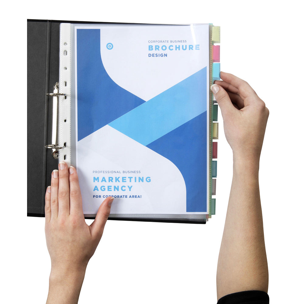 35081-marbig-pp-10-tab-a4-lever-arch-binder-pocket-divider-indices