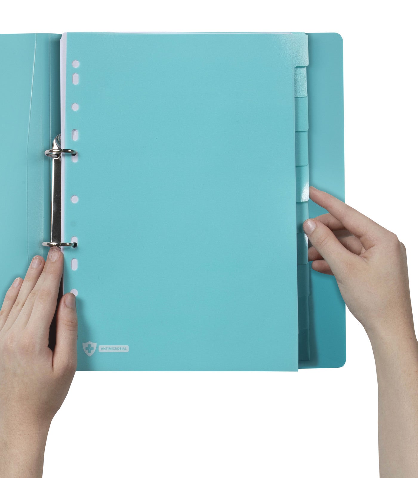 351101-marbig-pro-pp-antimicrobial-10-tab-a4-dividers-blue