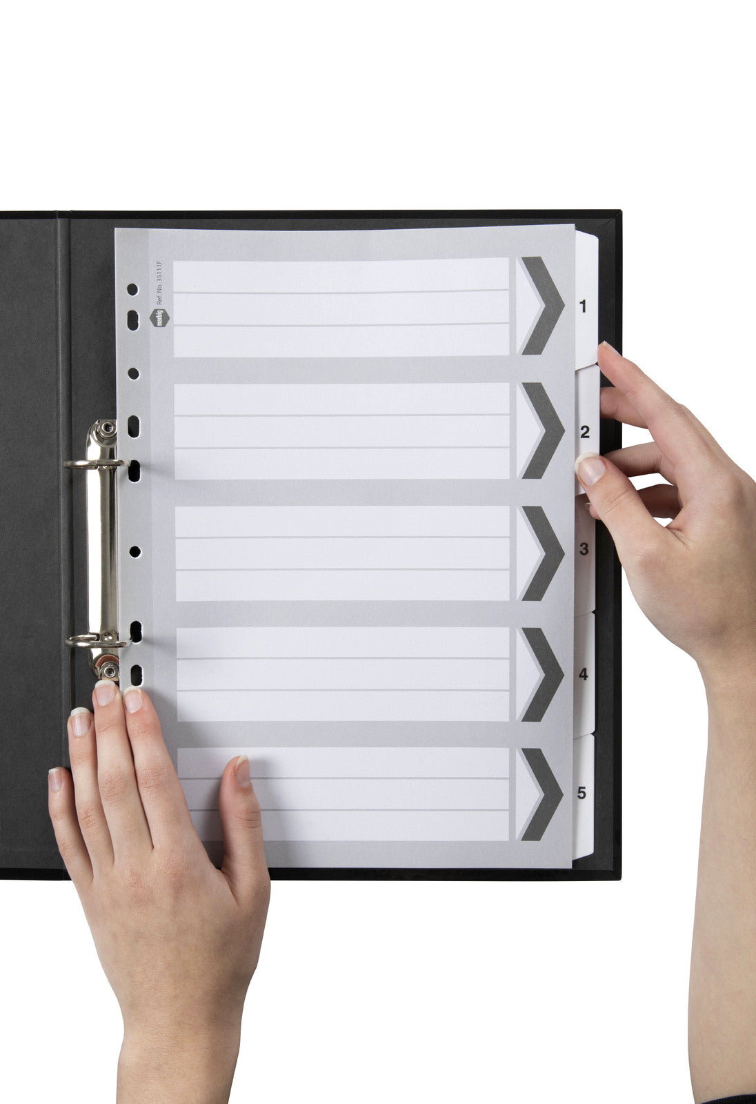 35111f-marbig-1-5-tab-a4-ring-binder-plastic-divider-black-white