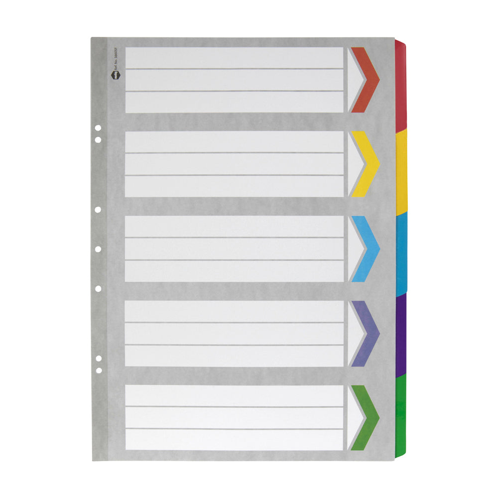 38605f-marbig-5-tab-a3-portrait-plastic-tab-divider-organiser