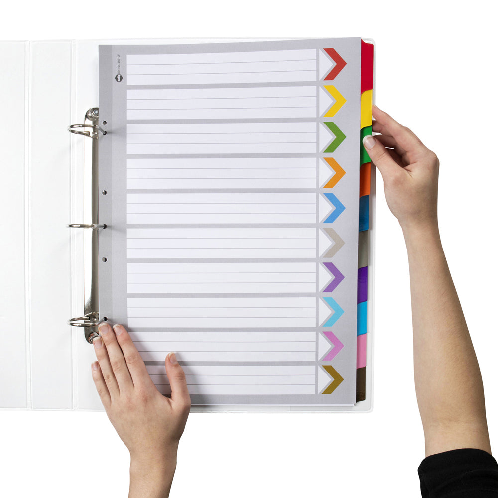 38610f-marbig-10-tab-a3-portrait-plastic-tab-divider-organiser