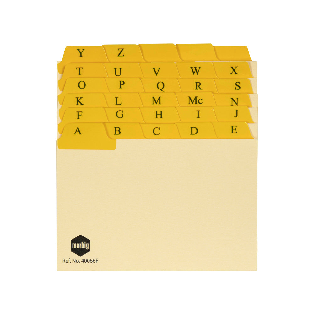 40066f-marbig-6x4-manilla-guide-card-a-z-1-31-plastic-tabs