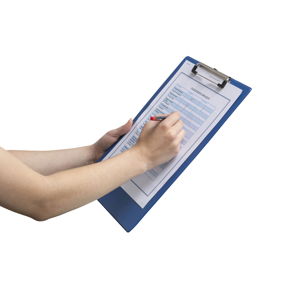 4301001-marbig-pp-footscalp-clipboard-file-organiser-w-clip-blue