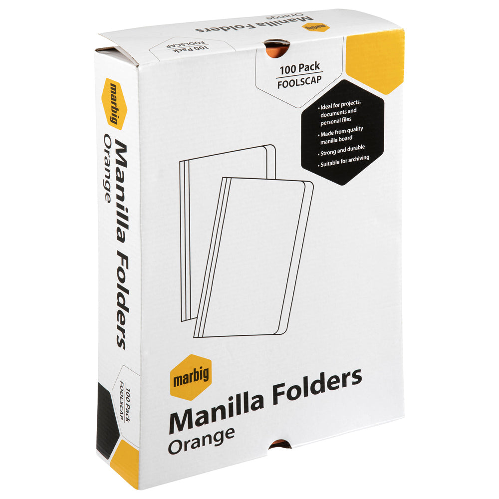 1108106-100pc-marbig-foolscap-file-170gsm-manilla-folder-orange