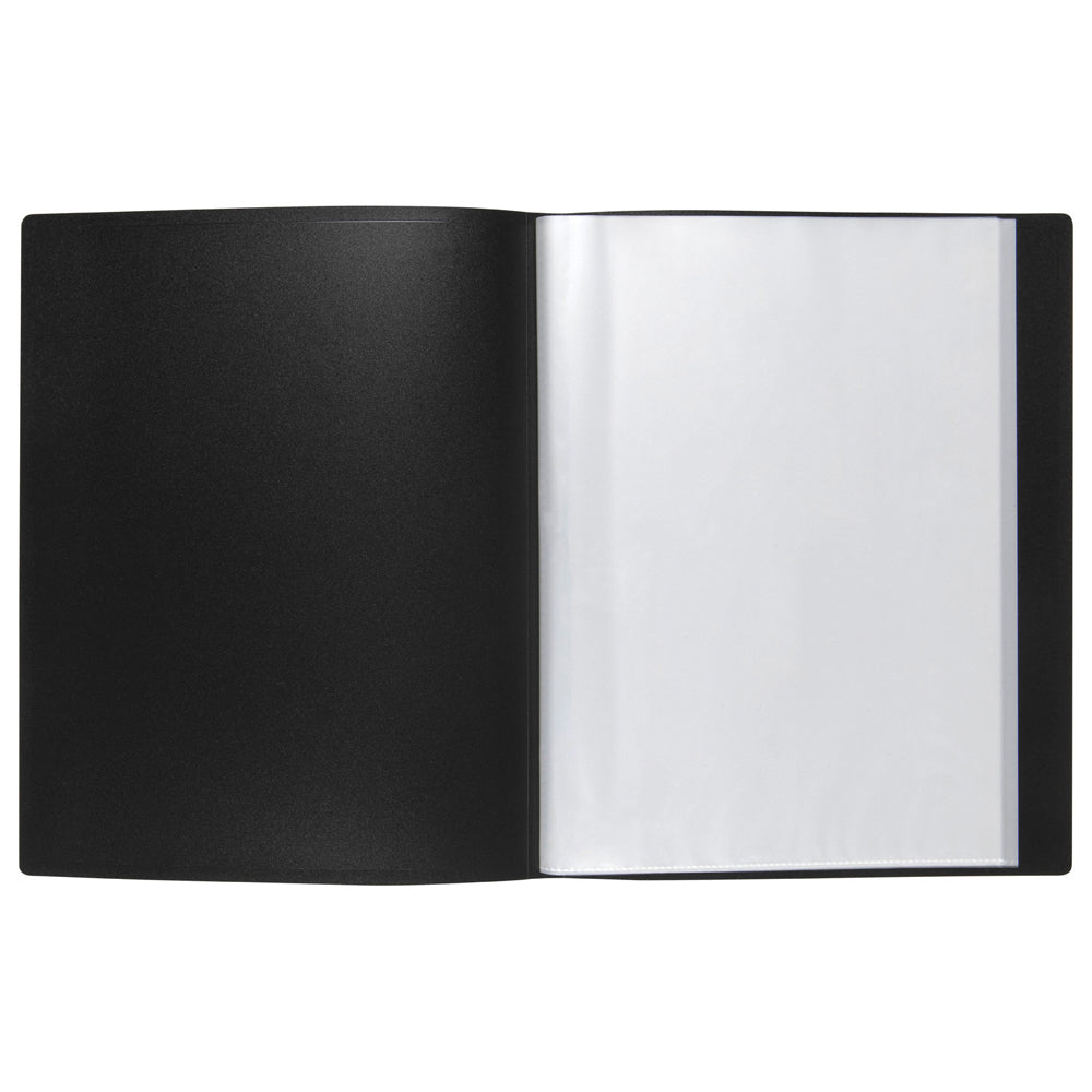 2003712-marbig-20-page-a4-non-refillable-display-book-w-cover-black