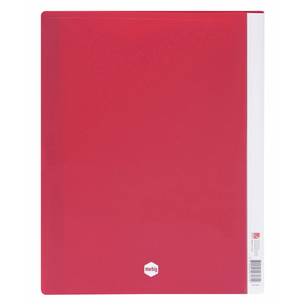 2003903-marbig-40-pocket-non-refillable-document-display-book-red