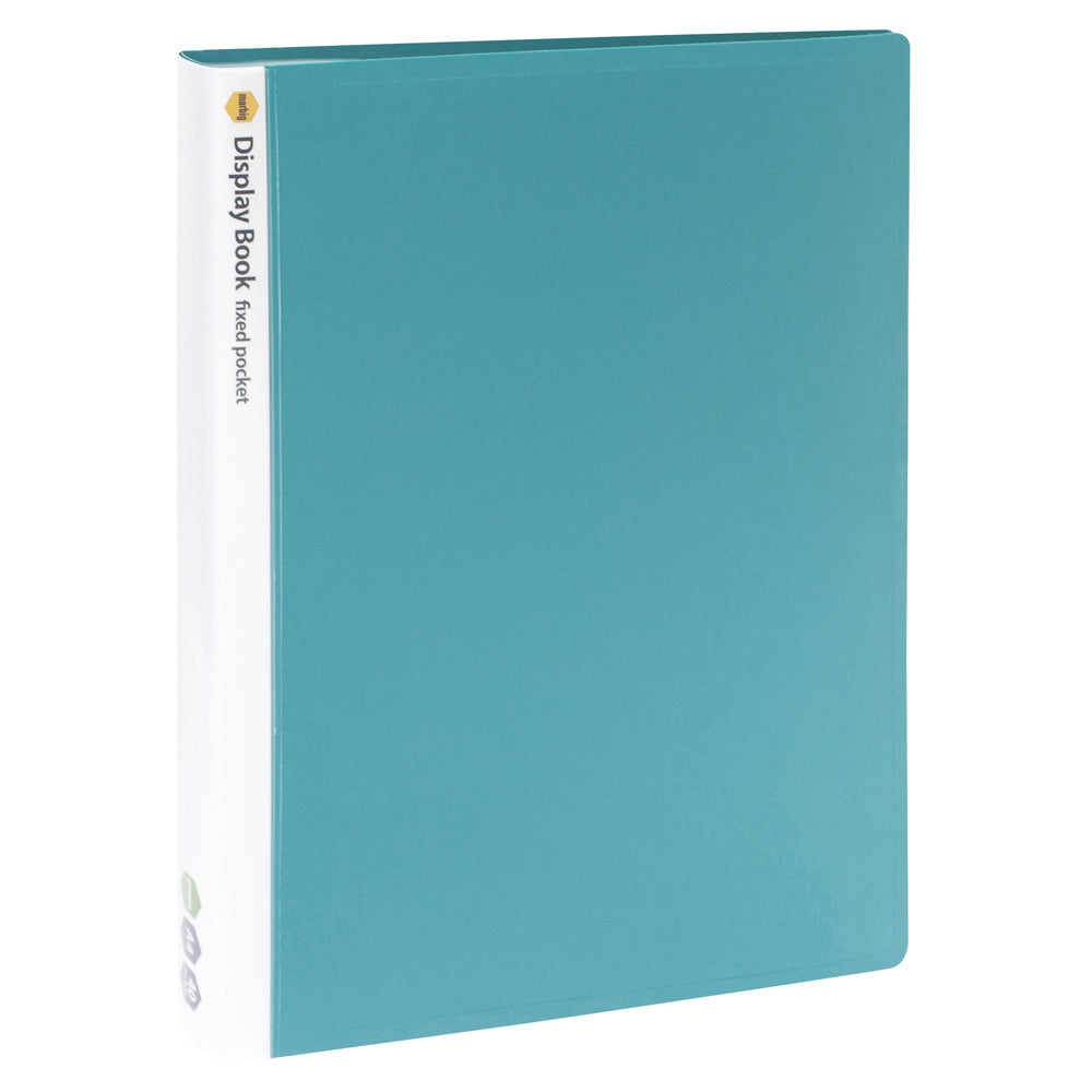 2003904-marbig-40-pocket-non-refillable-document-display-book-green