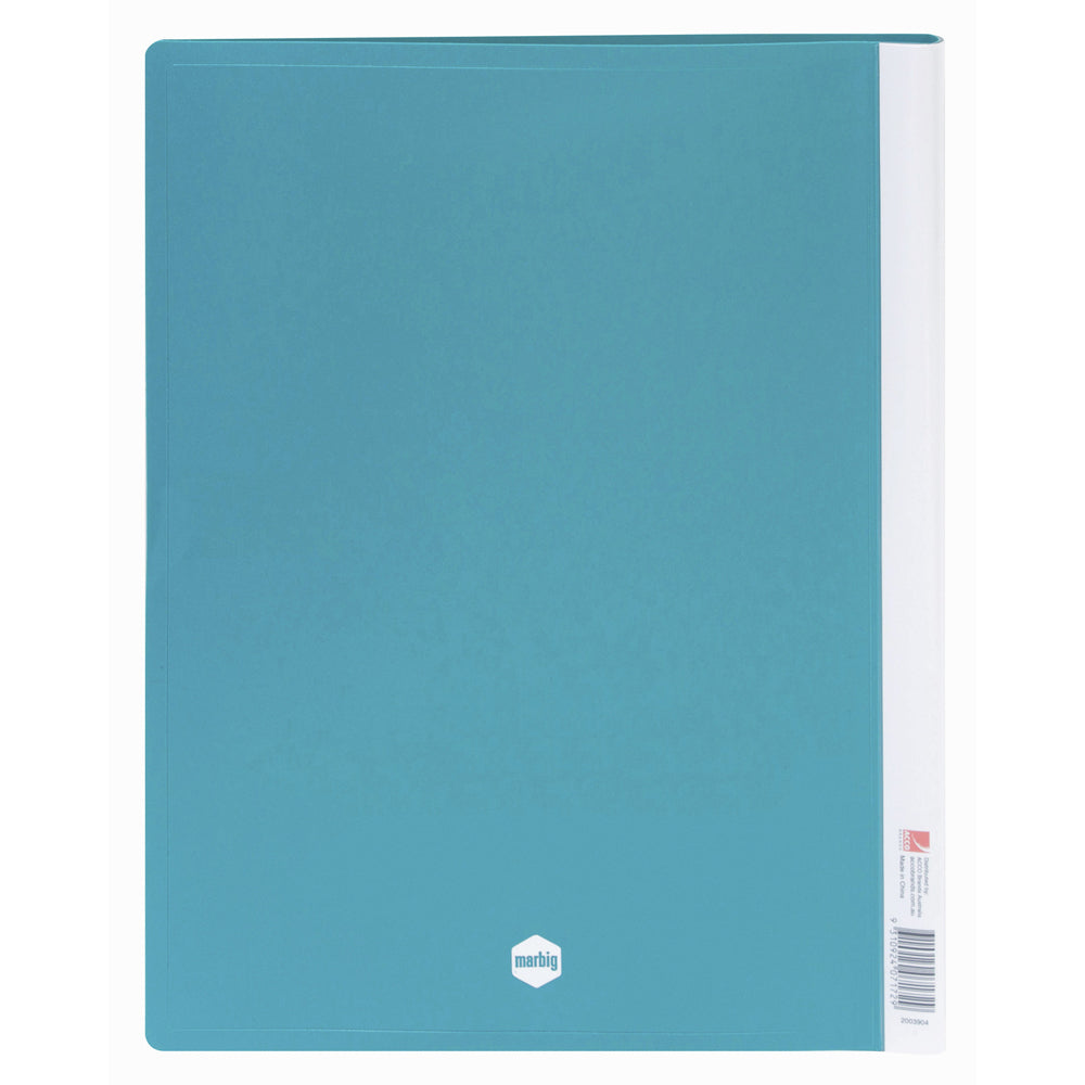 2003904-marbig-40-pocket-non-refillable-document-display-book-green