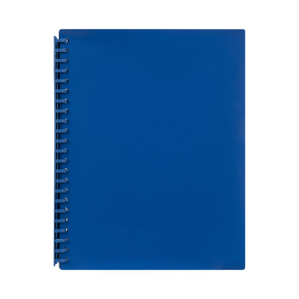 2007001-marbig-20-pocket-a4-refillable-document-display-book-blue