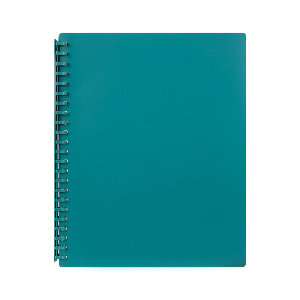 2007004-marbig-20-pocket-a4-refillable-document-display-book-green
