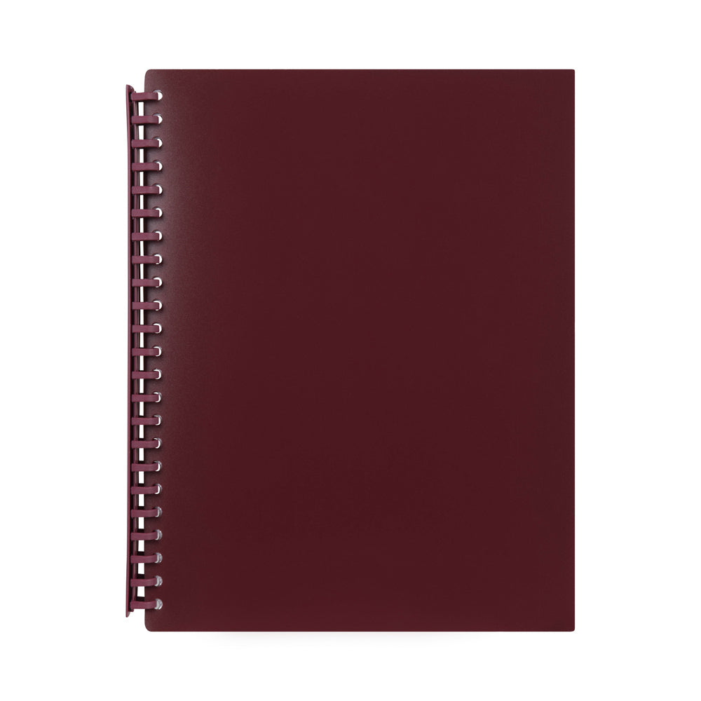 2007021-marbig-20-pocket-a4-refillable-document-display-book-maroon