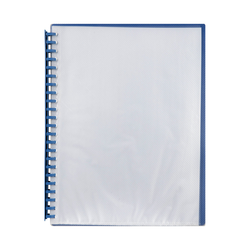 2007201-marbig-20-pocket-a4-refillable-display-book-clear-front-blue