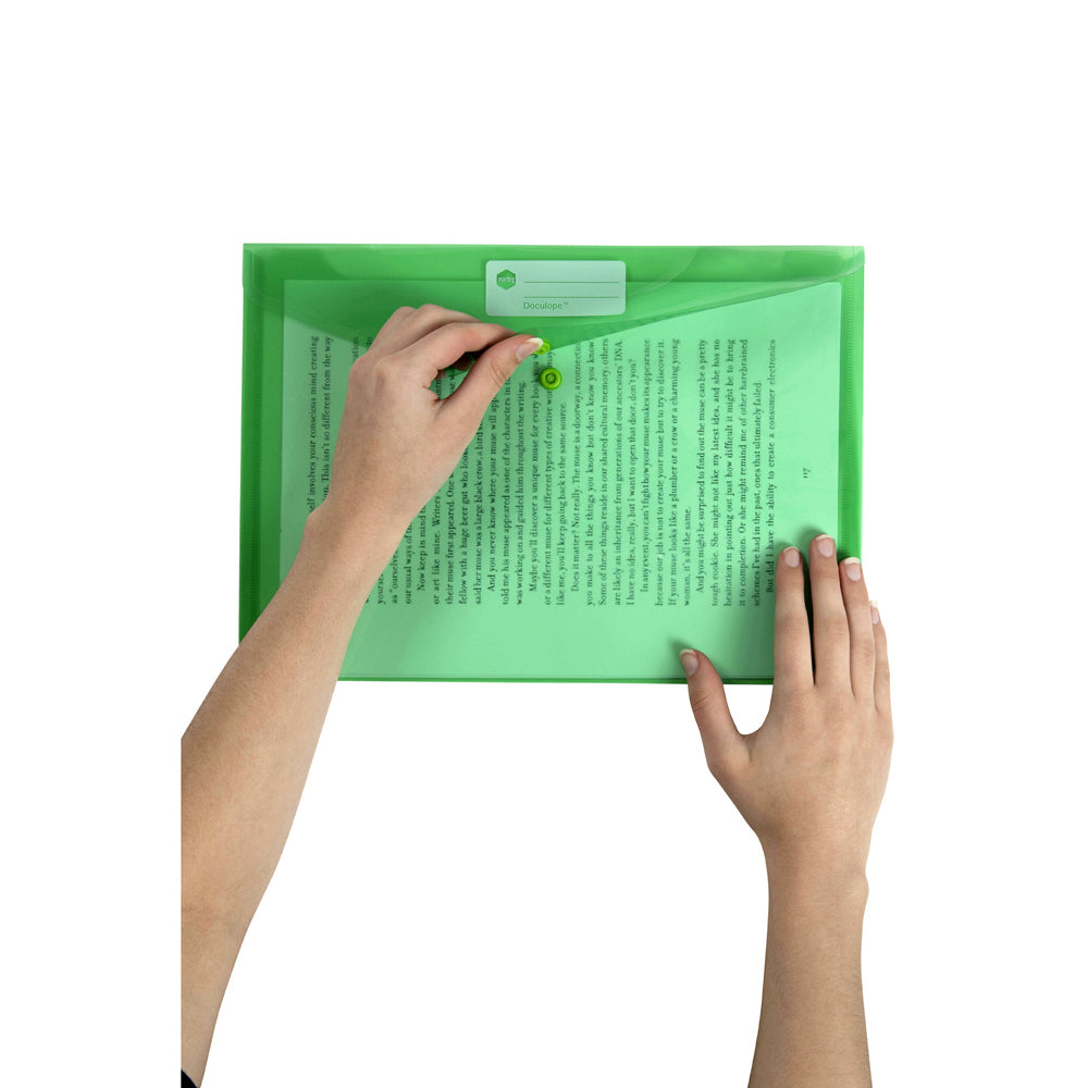 2015004-marbig-transparent-doculope-a4-paper-wallet-sleeve-green