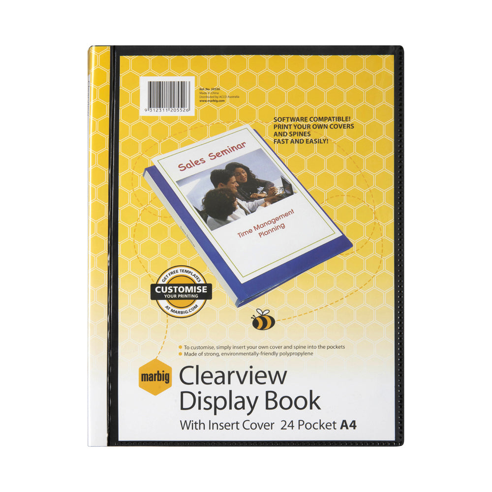 2055002-marbig-pp-clearview-24-page-a4-file-display-book-black