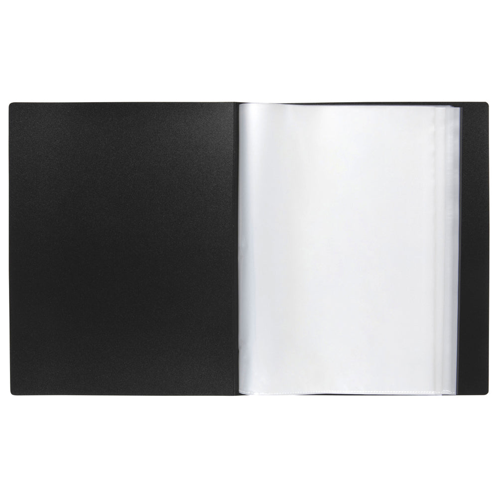 2057002-marbig-pp-clearview-50-page-a4-file-display-book-black