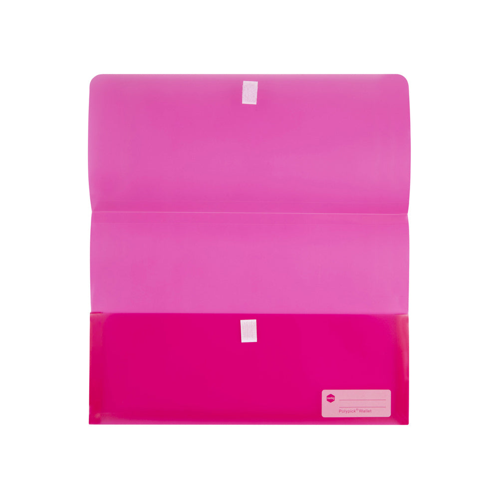 2310009-marbig-polypick-translucent-foolscap-document-wallet-pink