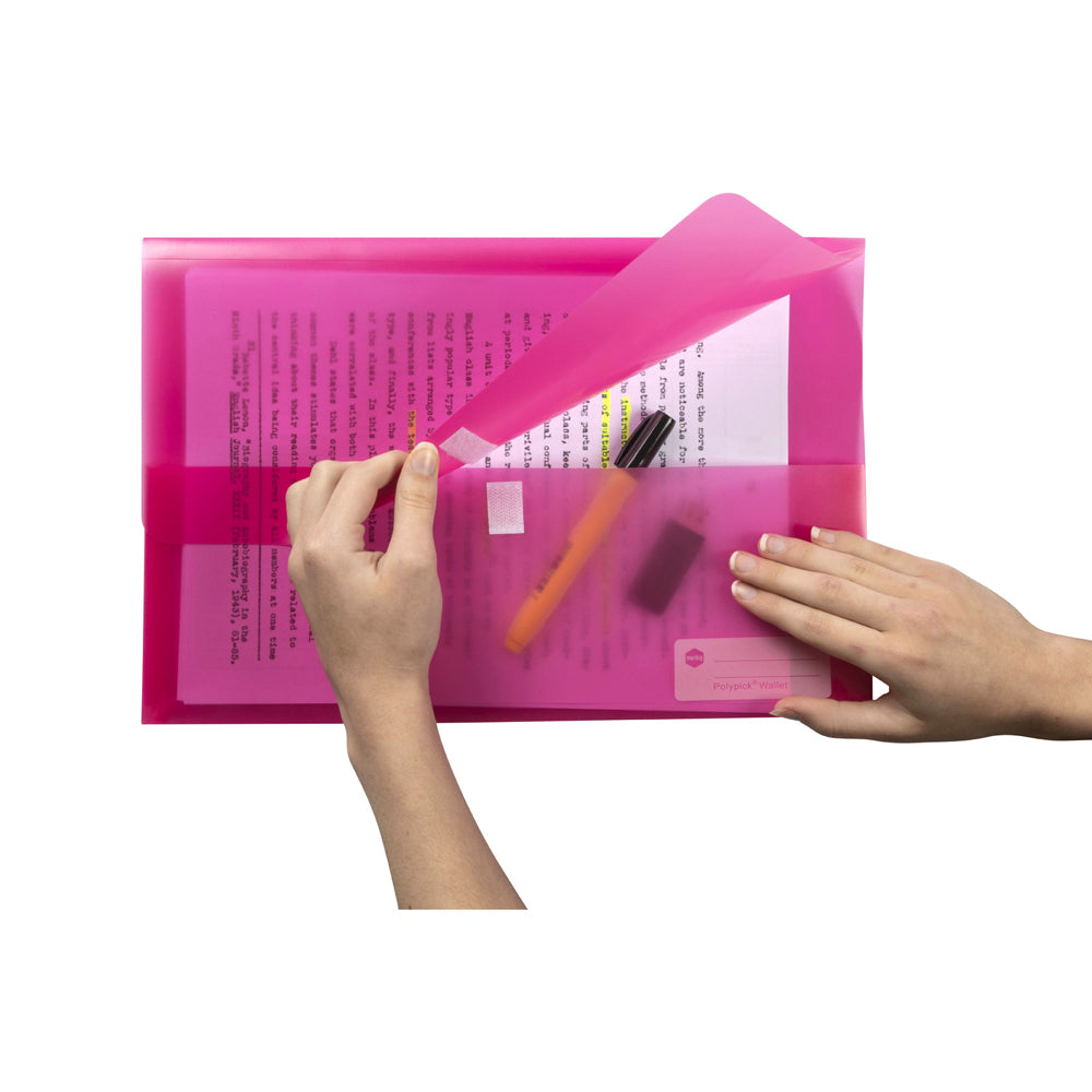 2310009-marbig-polypick-translucent-foolscap-document-wallet-pink