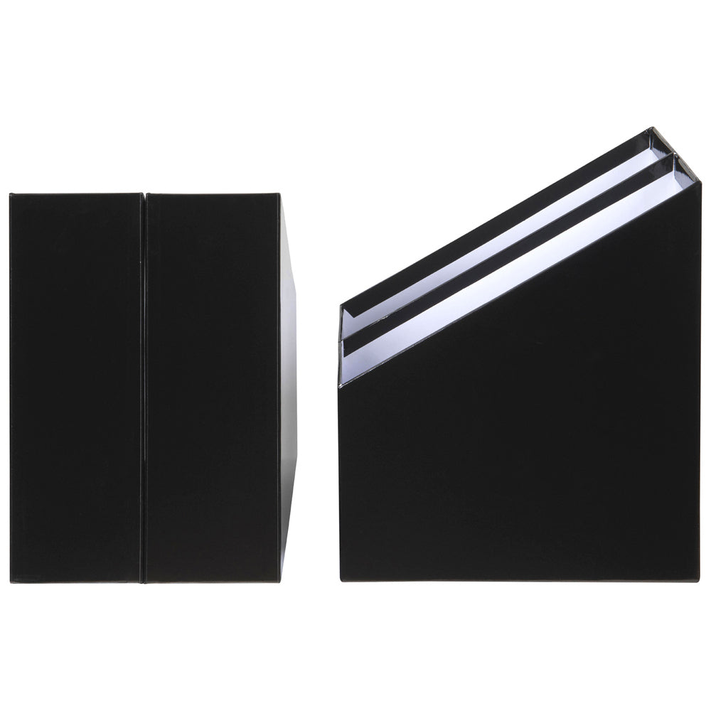 8012902-marbig-simple-4-section-27cm-storage-magazine-holder-black