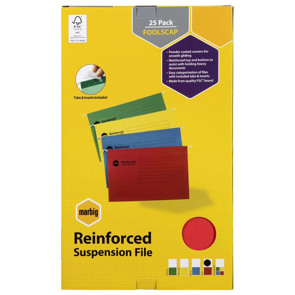 8100253-25pc-marbig-foolscap-suspension-file-w-tab-insert-red