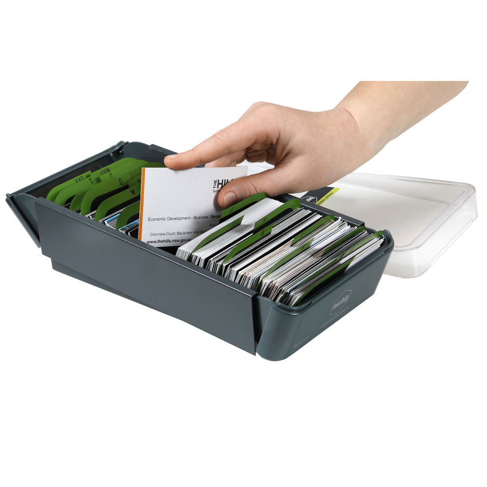 87037-marbig-pro-series-600-slot-metal-business-card-filing-box-w-clear-lid
