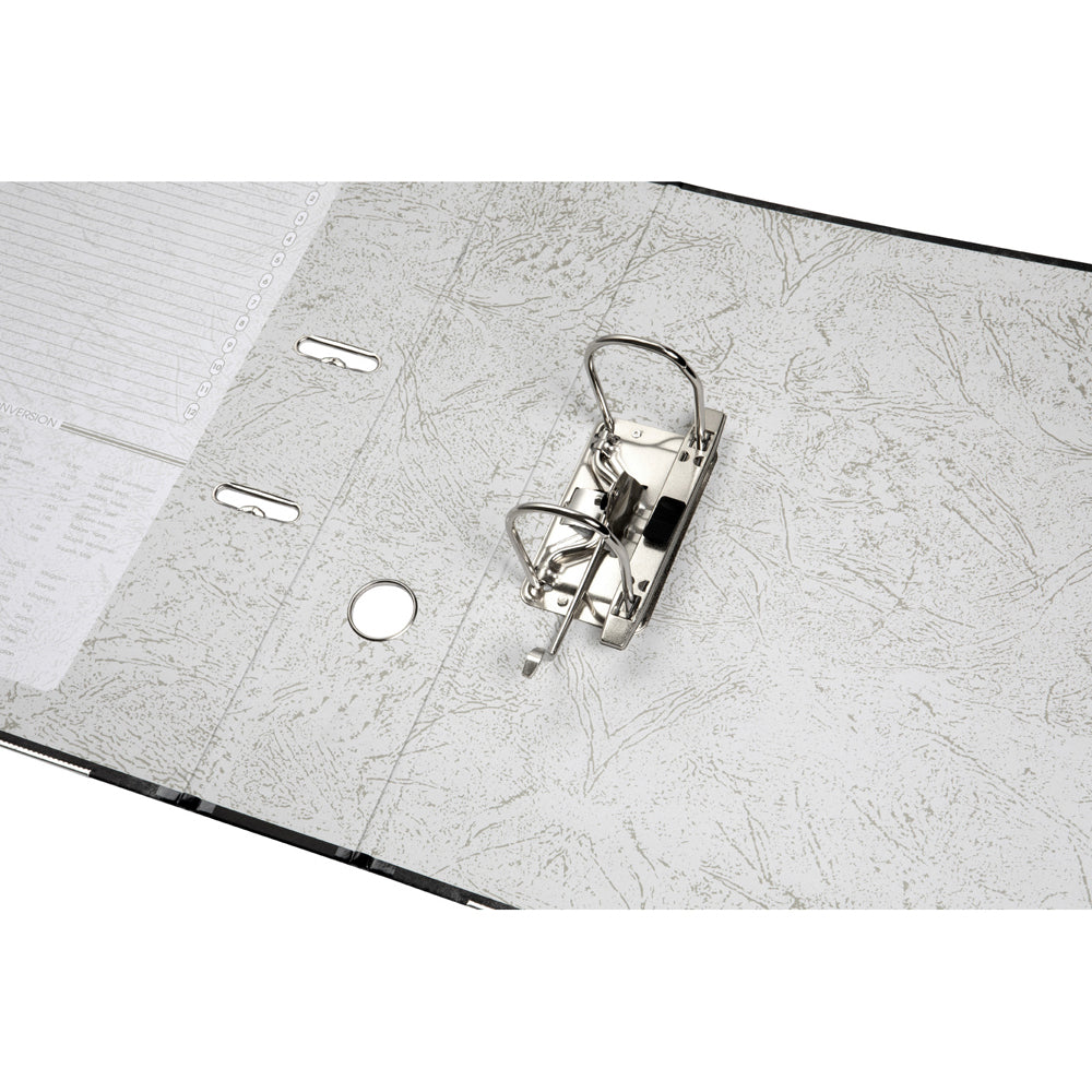 63075m-marbig-reinforced-spine-footscalp-lever-arch-file-75mm-black