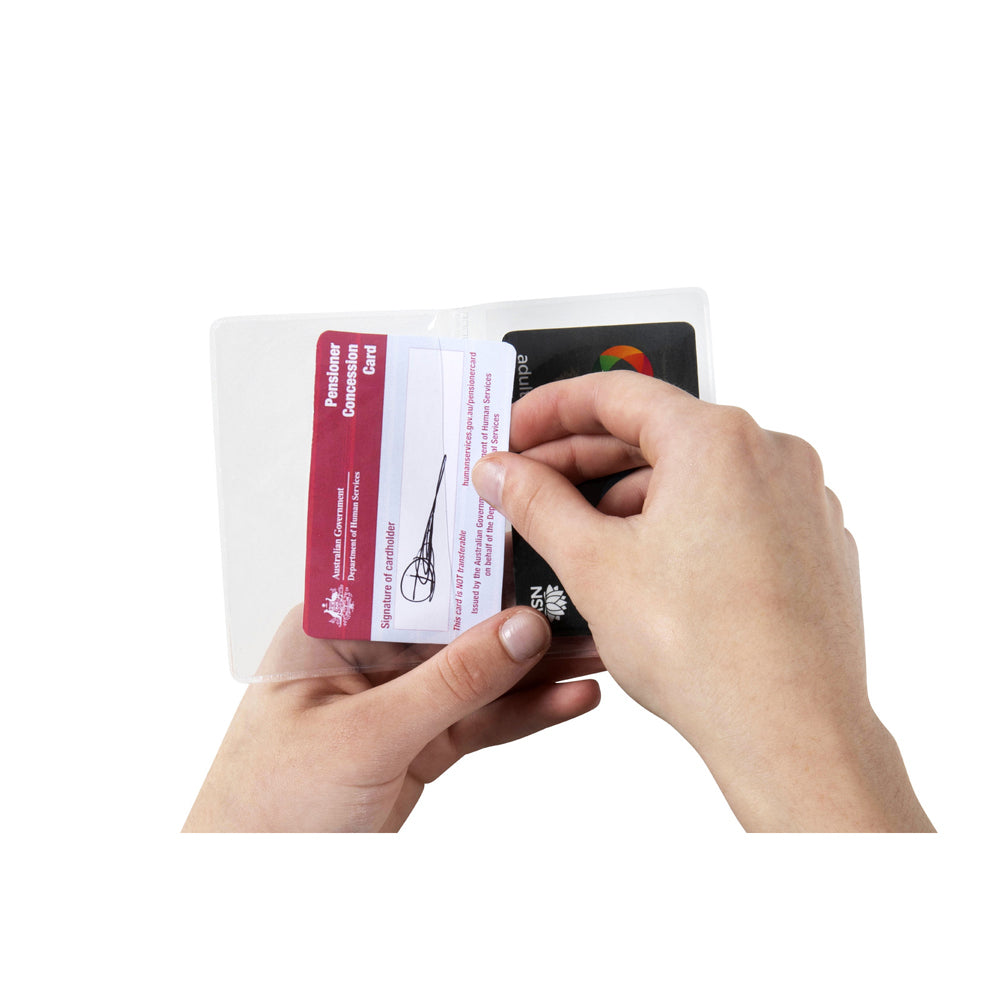 723pch-cumberland-pension-card-holder-dual-pocket-clear-pvc-10x7cm