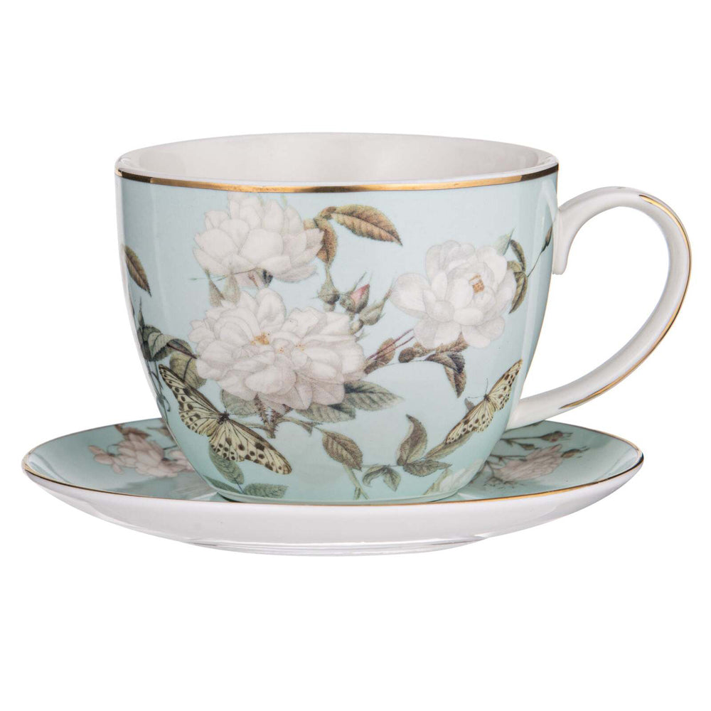521776-2pc-ashdene-elegant-rose-310ml-fine-bone-china-cup-saucer-set-mint