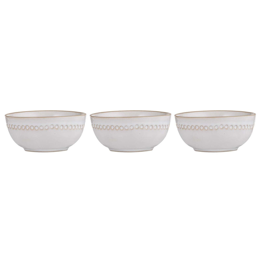 60851-3pk-ladelle-cameo-stoneware-10cm-dip-bowl-round-ivory