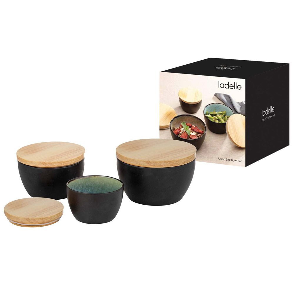 60865-3pc-ladelle-fusion-stoneware-oak-bowl-w-lid-set-round-teal
