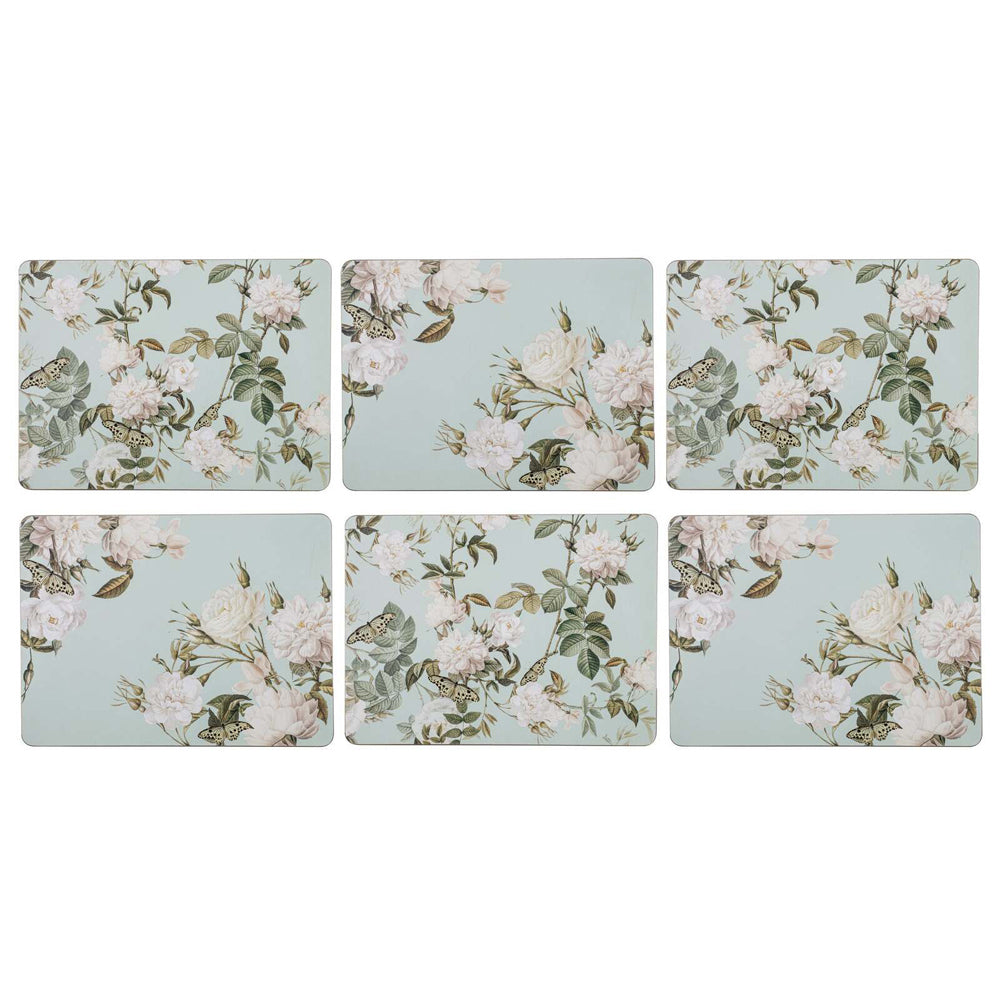 521788-6pk-ashdene-elegant-rose-29cm-hardboard-cork-placemat-rect-mint