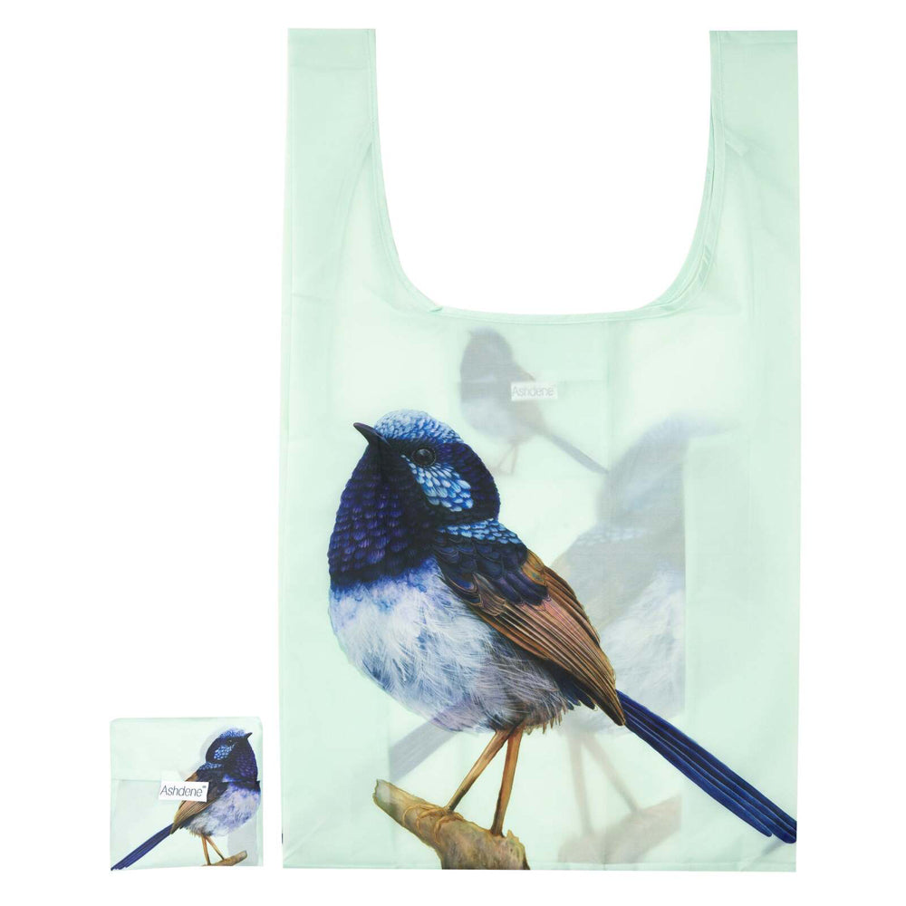 521880-ashdene-plastic-64x36cm-modern-birds-wren-shopping-bag