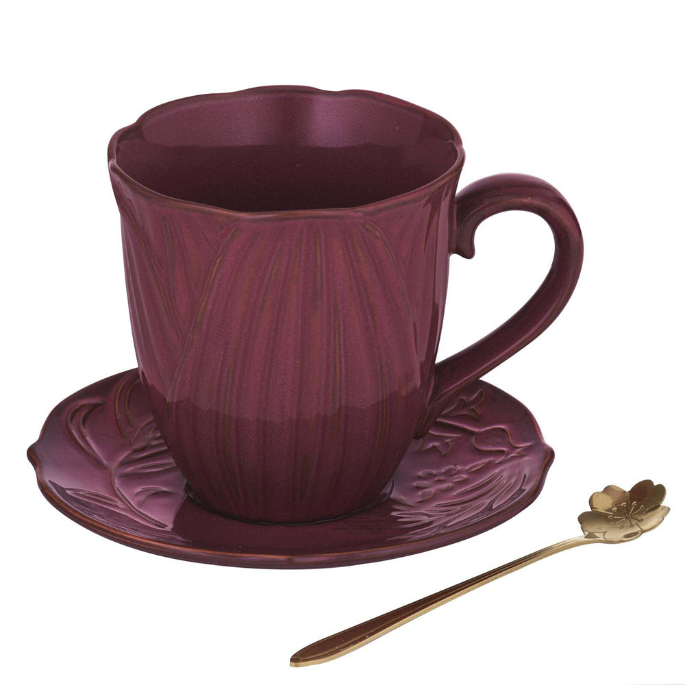 521886-3pc-ashdene-petals-stoneware-mug-saucer-spoon-gift-set-ruby-red