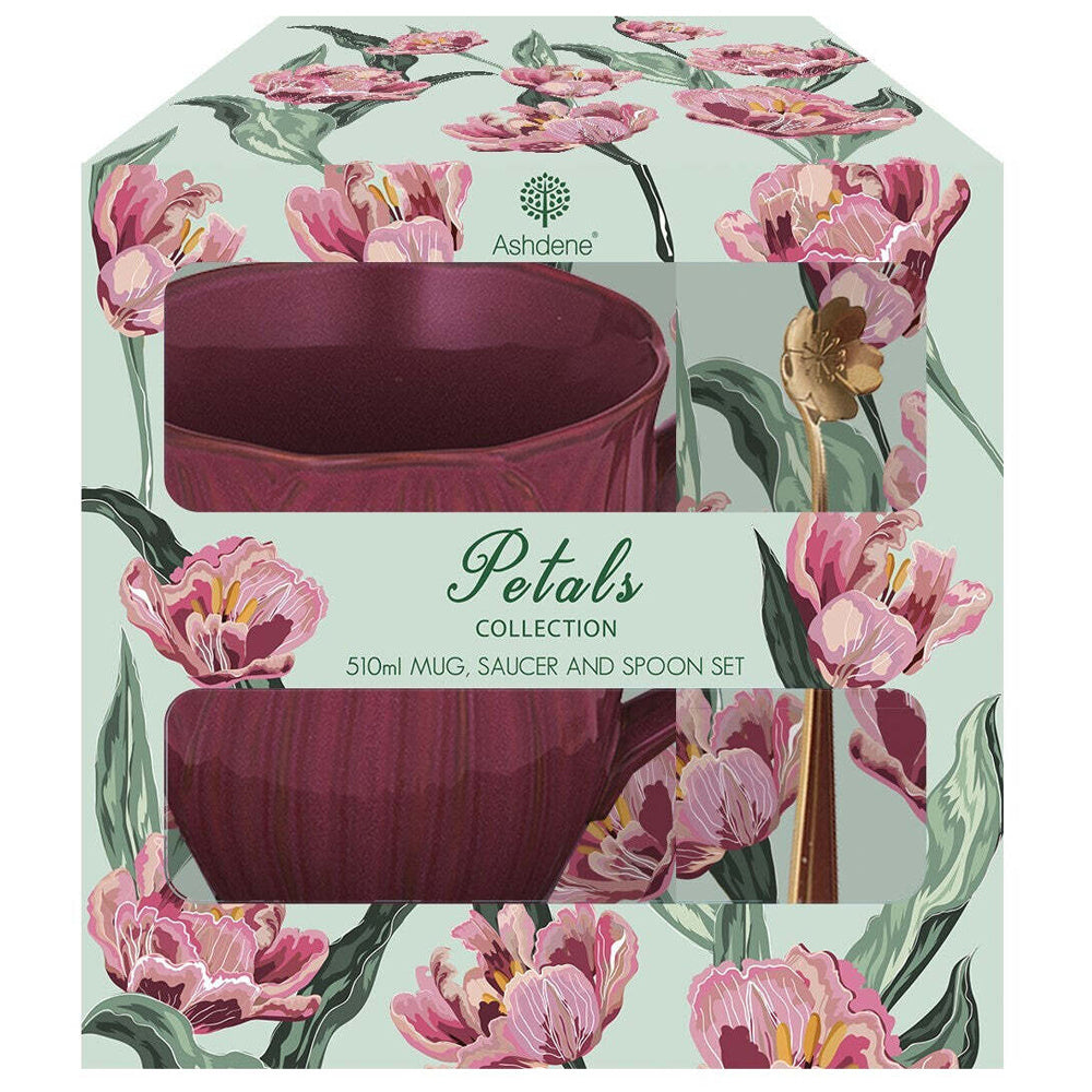 521886-3pc-ashdene-petals-stoneware-mug-saucer-spoon-gift-set-ruby-red