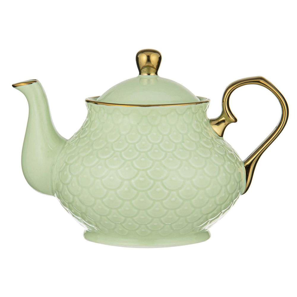 521900-ashdene-new-bone-china-770ml-ripple-pistachio-teapot-green