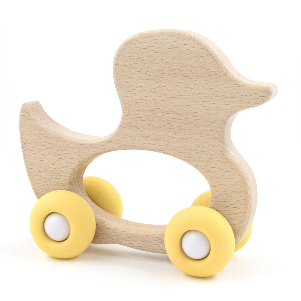 4236115-playground-11cm-push-a-long-ducky-wooden-toy-baby-infant-6m