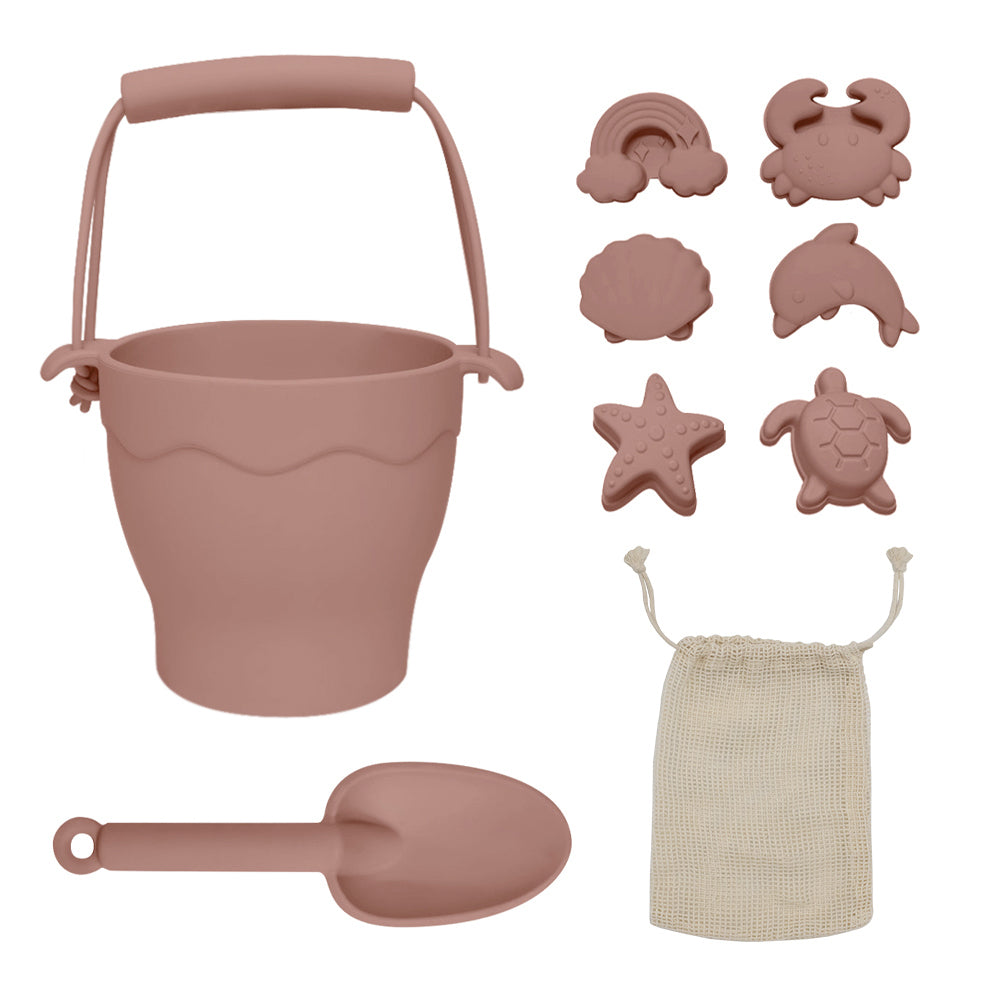 4239102-8pc-playground-silicone-bucket-spade-set-kids-toy-rose