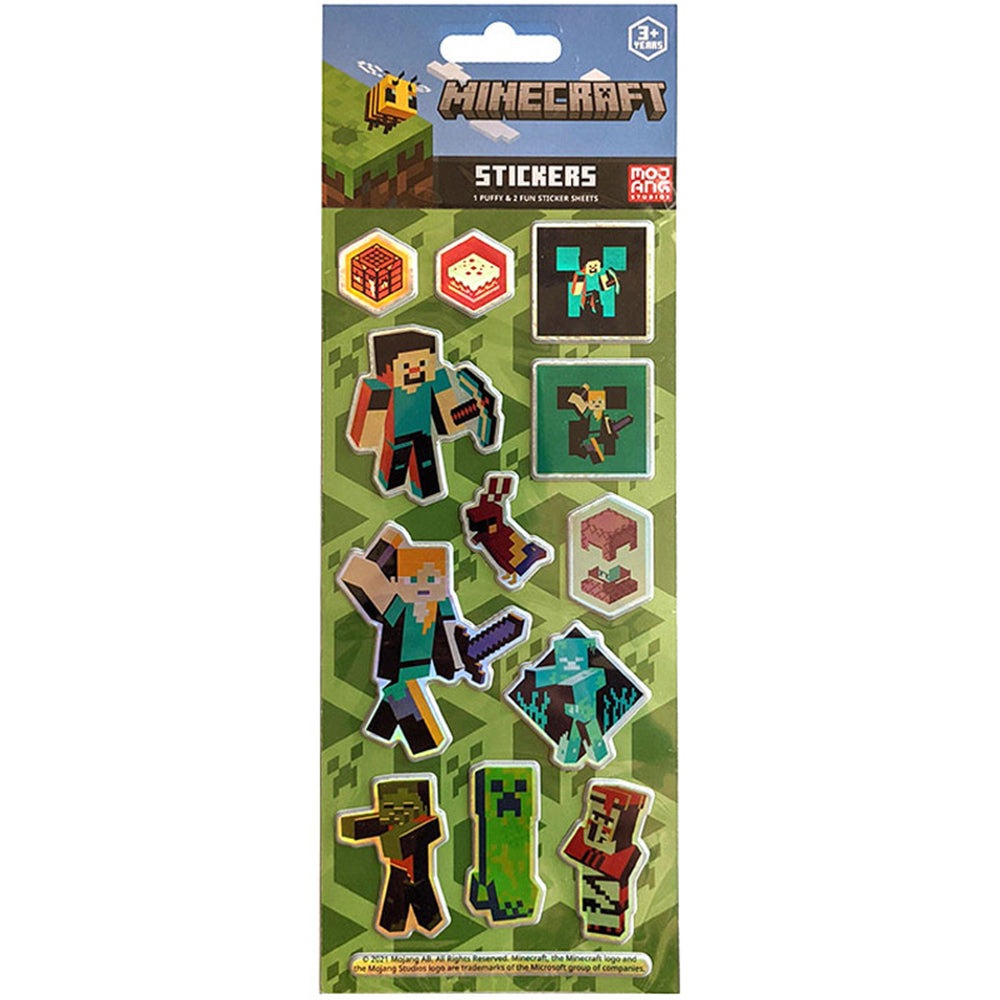 442-018858-3pk-minecraft-kids-children-puffy-sticker-sheets-3y