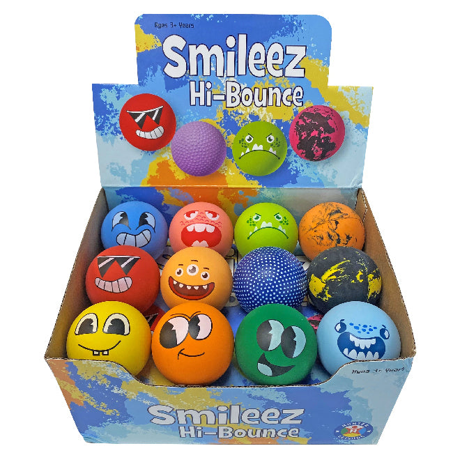 46-46560-hunter-leisure-smileez-high-bounce-balls-assorted-3y