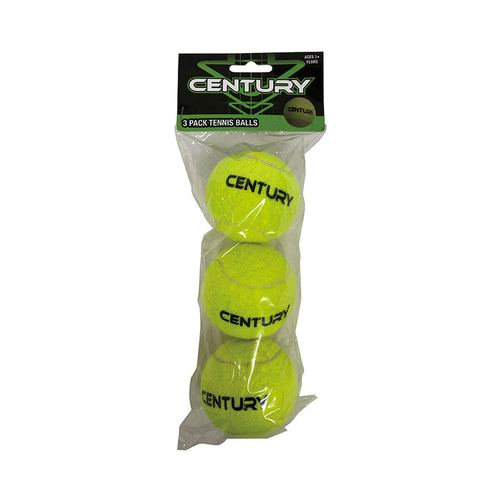 46-46700-3pk-century-tennis-balls-practice-training-sports-green-3y