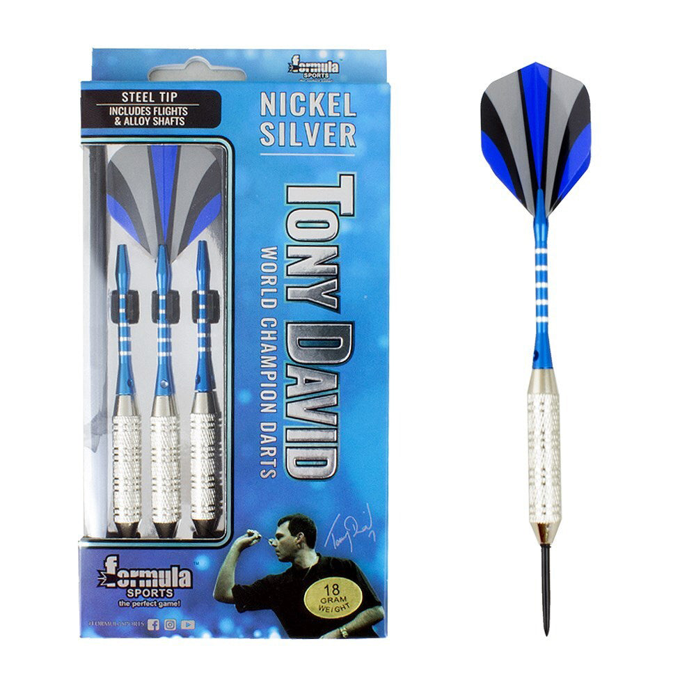 103118-12pc-formula-sports-tony-david-18g-darts-flight-shaft-w-case-nickel-silver