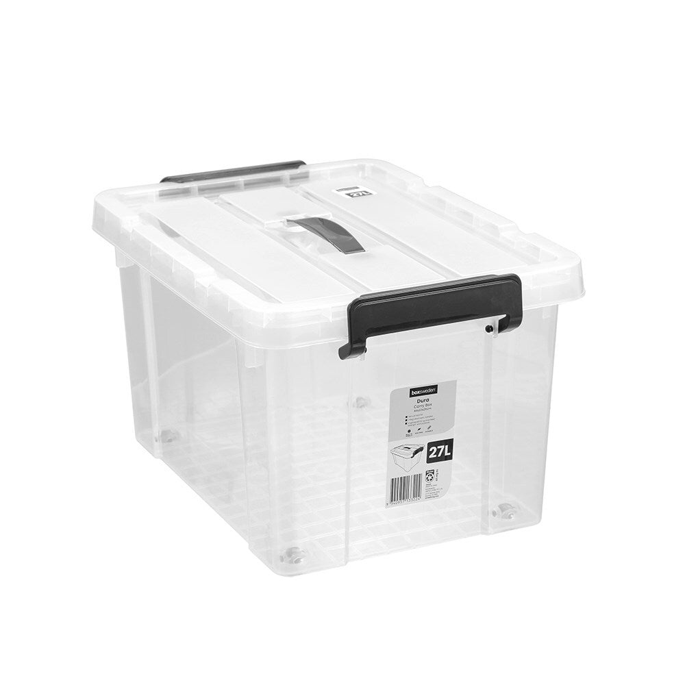 33224-boxsweden-dura-27l-44cm-carry-box-storage-w-lid-rectangle-clear