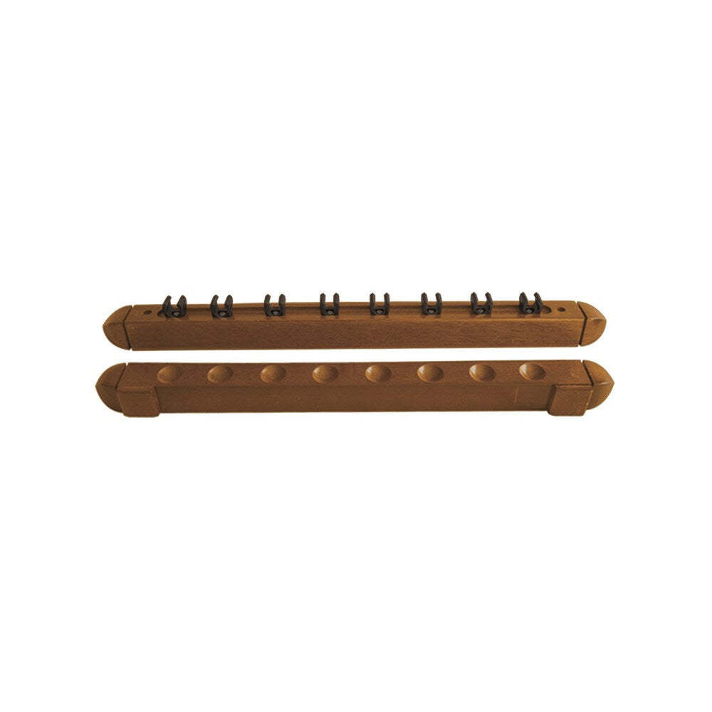 905200-formula-sports-billiard-8-cues-clip-46cm-wall-mounted-rack-storage-oak