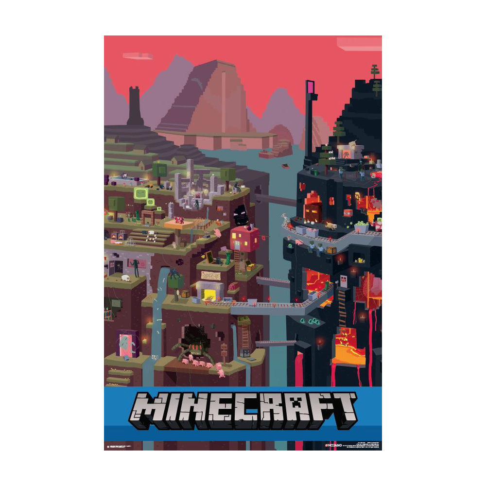 4695-impact-merch-minecraft-world-red-regular-sized-poster-92x61cm