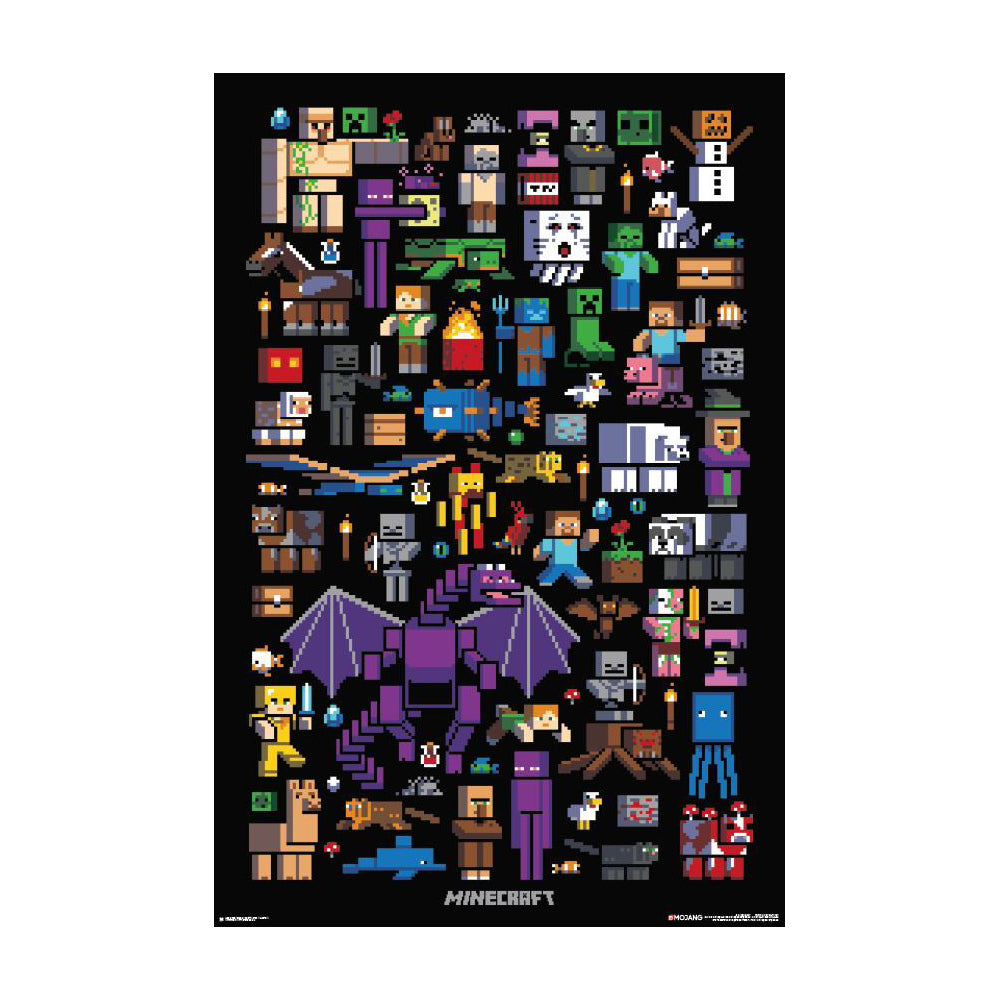 4696-impact-merch-minecraft-mobbery-regular-sized-poster-92x61cm