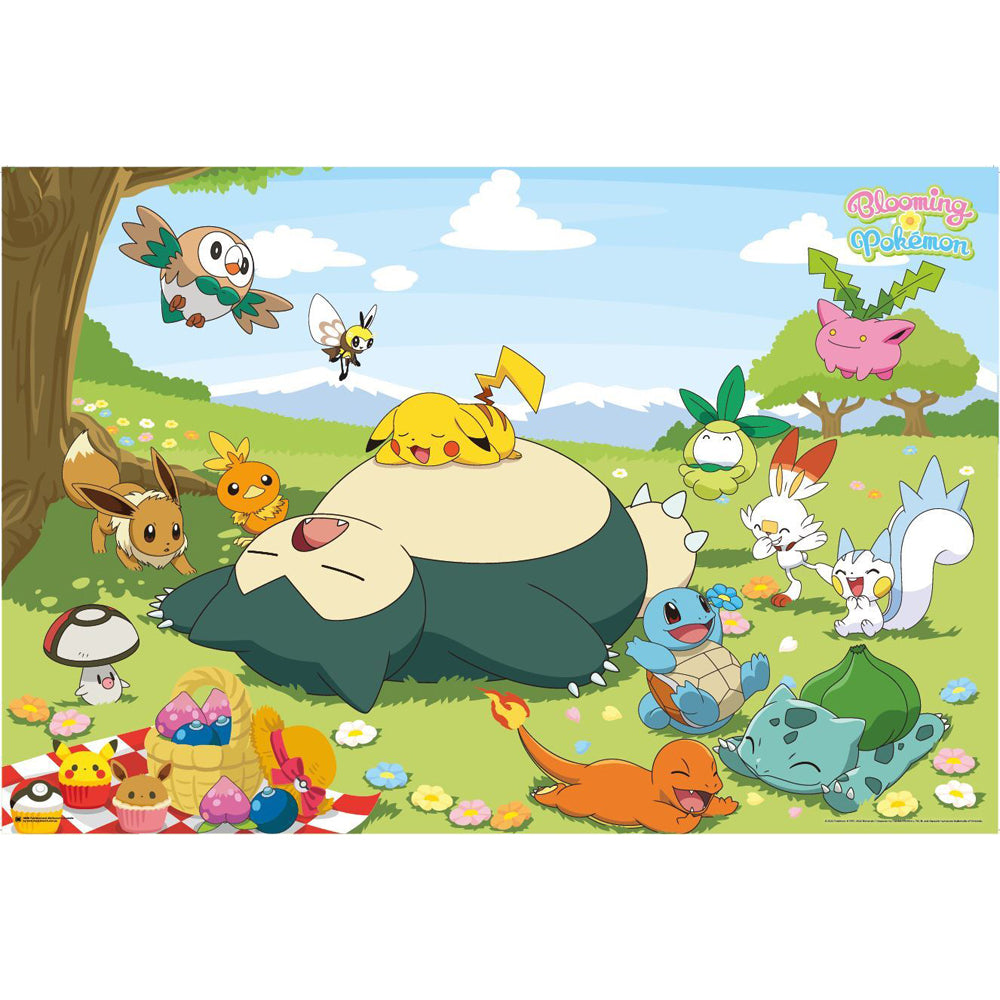 4848-impact-merch-pokemon-blooming-picnic-regular-sized-poster-92x61cm