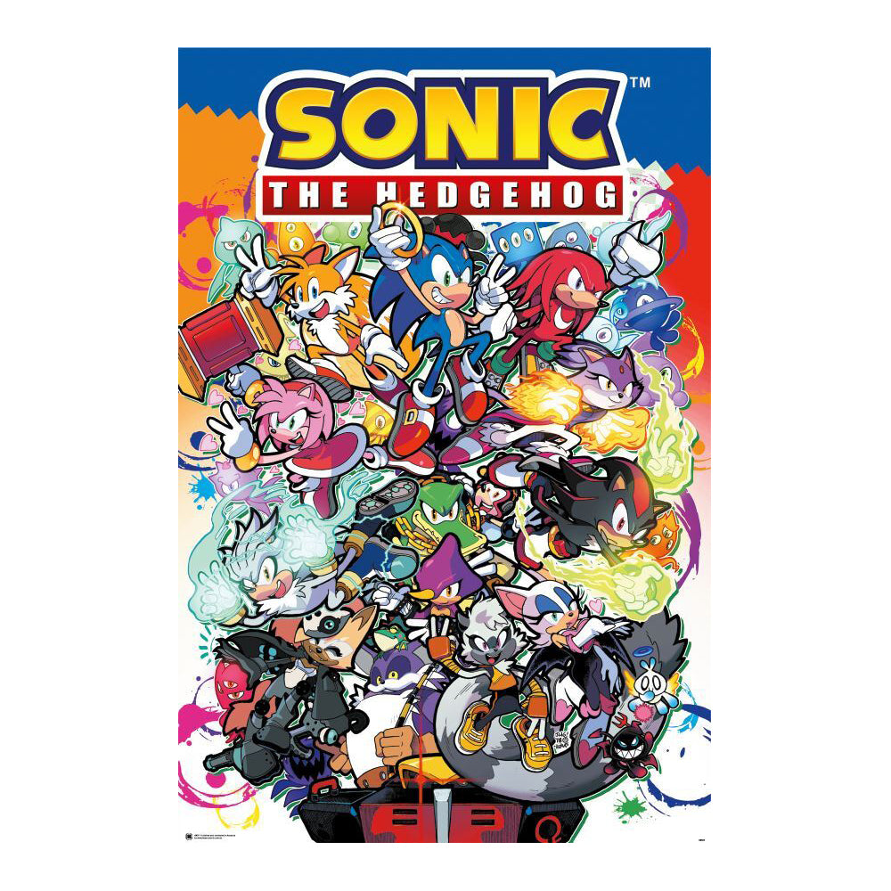 4877-impact-merch-sonic-the-hedgehog-comic-characters-regular-sized-poster-92cm