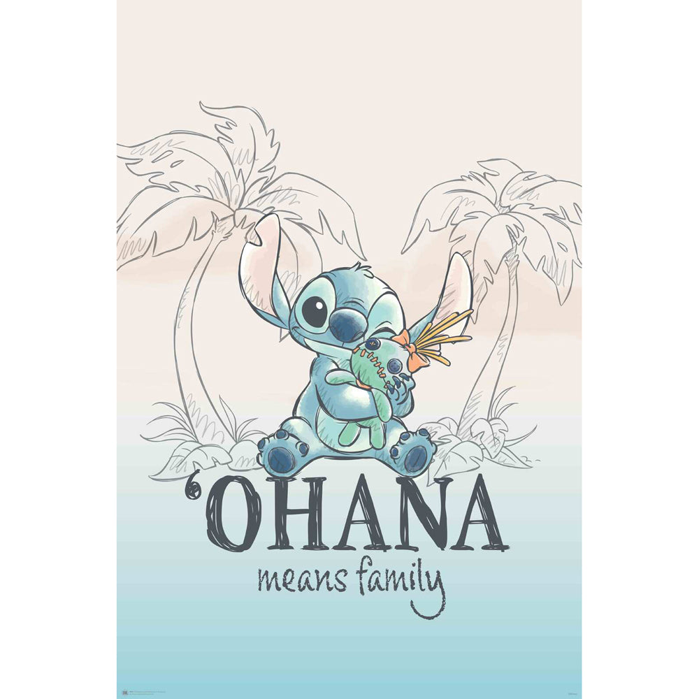 4941-impact-merch-disney-lilo-stitch-ohana-regular-sized-poster-92x61cm