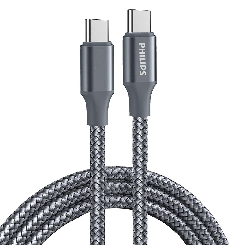 4895229112858-philips-1-25m-usb-c-to-type-c-charge-sync-cable-cord-for-samsung-s23-black
